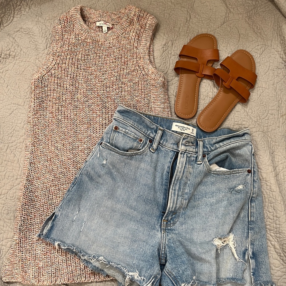Ella Moss Knit Sweater Tank Top